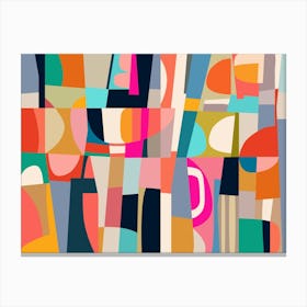 Mid Century Modern 5 Canvas Print