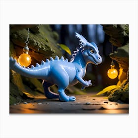 Blue Dragon 1 Canvas Print