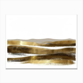 Gold Landscape Canvas Print Canvas Print