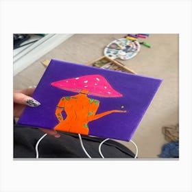 Lady Shroomie Canvas Print