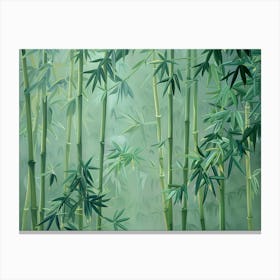 Bamboo Forest 12 Canvas Print