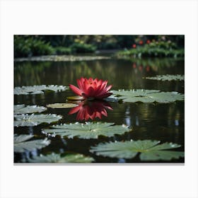 Water Lily 2 Canvas Print