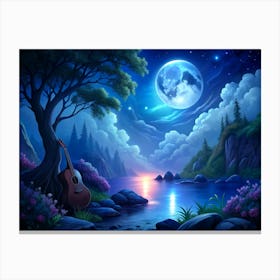 Moonlight Serenade (8) Canvas Print