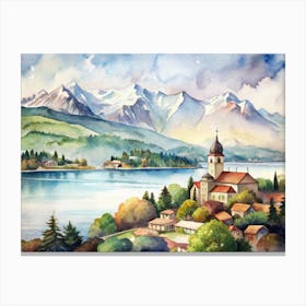 Switzerland Canvas Print