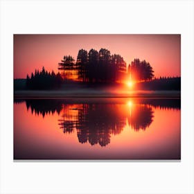 Sunrise - Sunrise Stock Videos & Royalty-Free Footage Canvas Print