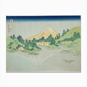 Thirty Six Views Of Mount Fuji, Katsushika Hokusai 4 Canvas Print