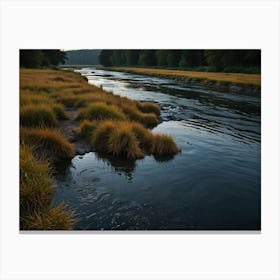 River Canvas Print