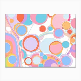 Abstract Circles 11 Canvas Print