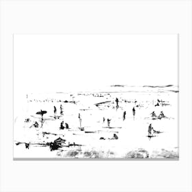 Beach People Canvas Print