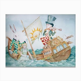 Alice In Wonderland 2 Canvas Print