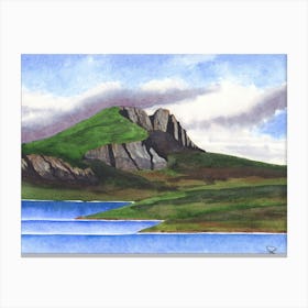 A Scottish Loch Canvas Print