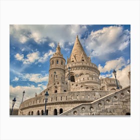 Fisherman Bastion 1 Canvas Print