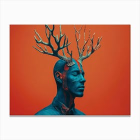 Deer Head 5 Canvas Print