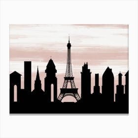 Paris Skyline 1 Canvas Print