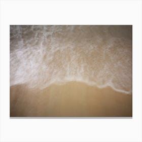 Abstract Beach Photo Canvas Print