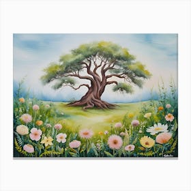 Tree Of Life 60 Canvas Print