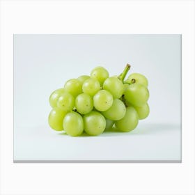 Bunch Of Green Grapes Canvas Print