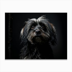 Portrait Of A Dog 8 Canvas Print