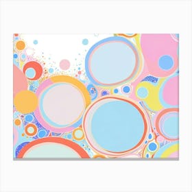 Bubbles 7 Canvas Print