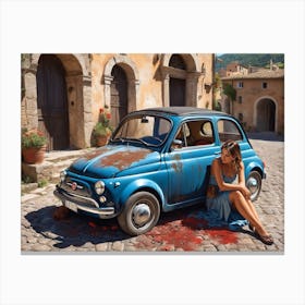 When In Roma Canvas Print