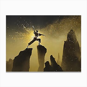 Kung Fu Karate Canvas Print