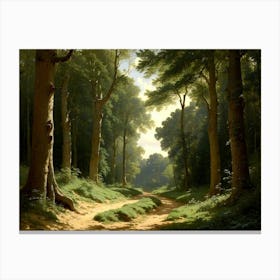 The Forest Of Fontainebleau Canvas Print