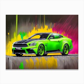 Car Paint Canvas Print