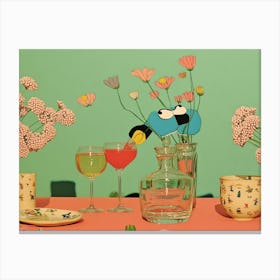 Table Setting Canvas Print