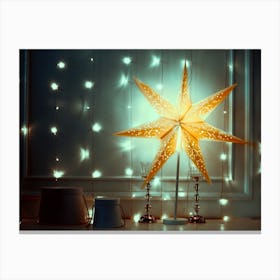 Christmas Star Canvas Print