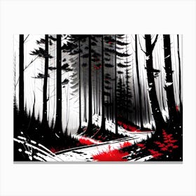 Woods 3 Canvas Print