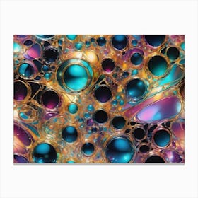 Bubbles Canvas Print