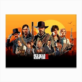 Red Dead Redemption 7 1 Canvas Print