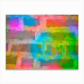 Holi Background Canvas Print