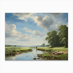 Classic Landscape 4 40x30in 12000x9000px 46 Canvas Print