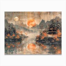 Asian Landscape 1 Canvas Print