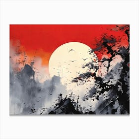 Asian Landscape Painting 2 Canvas Print