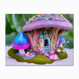 Fairy House 8 Canvas Print