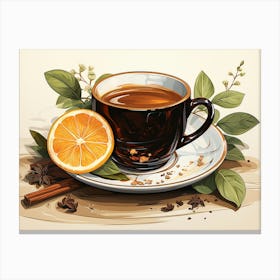 Cup Of Tea 1 Canvas Print