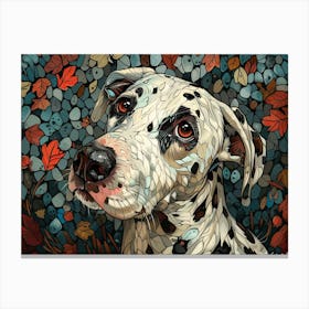 Dalmatian Fine Art Portrait 1 Canvas Print