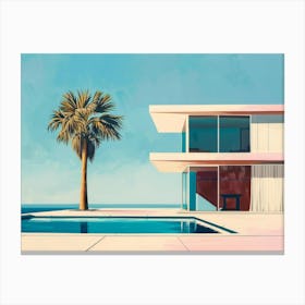 California House 8 Canvas Print