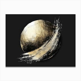 Golden Sphere 1 Canvas Print