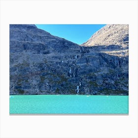 Fjords Of Greenland (Greenland Series) 5 Canvas Print