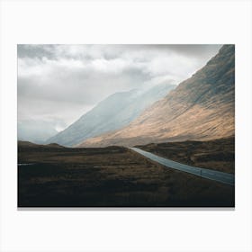 Road To Scotland Canvas Print