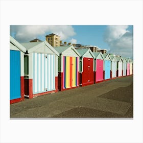 Brighton Beach Huts Canvas Print
