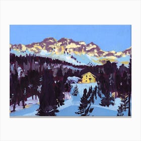 The Yellow House Canvas Print