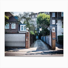 Streets of London // Travel Photography Canvas Print