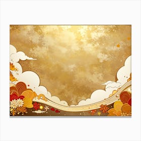 Autumn Background Canvas Print