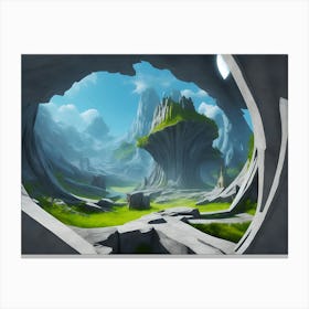 3d Background (3) Canvas Print