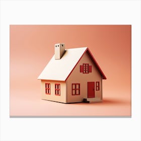 Miniature House Canvas Print