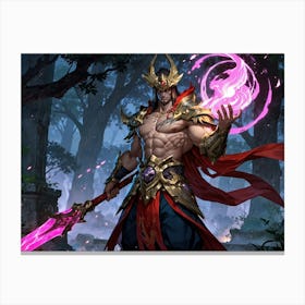 Character From League Of Legends 1 Canvas Print
